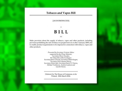 The Tobacco and Vapes Bill Image