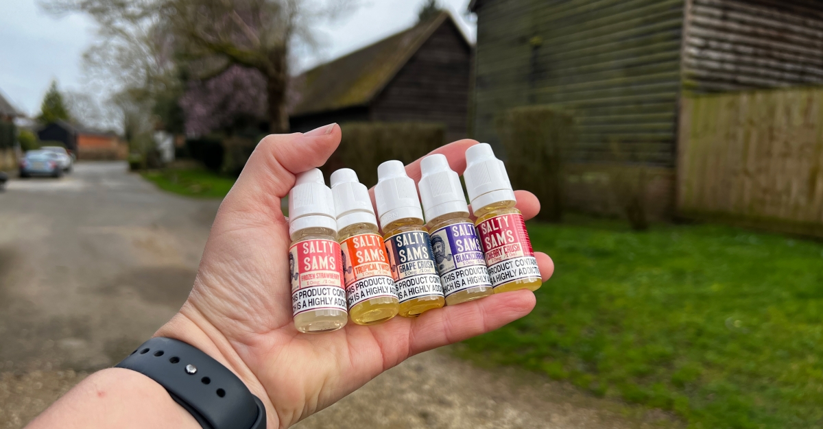Salty Sam’s Nic Salts by Digby’s Juices full flavours