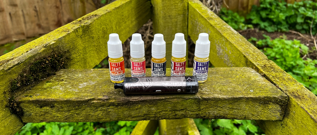 Salty Sam’s Nic Salts by Digby’s Juices pod kit
