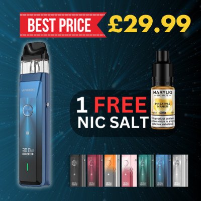Vaporesso XROS Pro Series Kit + Get Free Nic Salt Deal Image