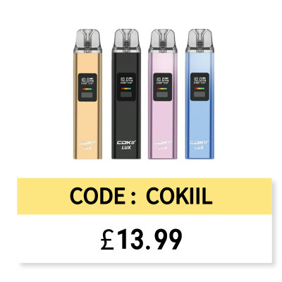COKII LUX Refillable Pod Kit 2ml Deal Image