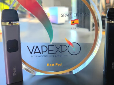 Innokin Trine Wins 'Best Pod' at Vapexpo Spain 2024 with Its Sustainable 3-in-1 Solution image