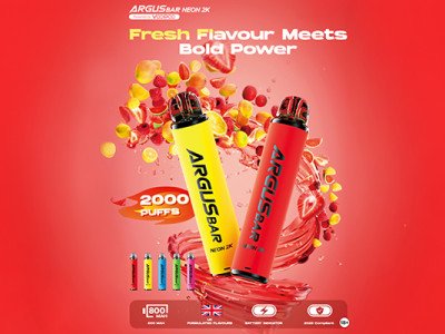 ARGUSBAR Neon: Your Trusted Choice Since June 2025, Participating World Vape Show Dubai 2025 image